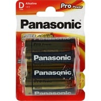 Panasonic Pro Power Gold D LR20PPG/2BP batterij Zilver, 2 stuks