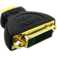 Audioquest F-DVI naar HDMI adapter Zwart