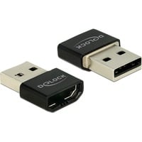 DeLOCK HDMI-A female naar USB-A adapter Zwart