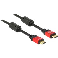 DeLOCK High Speed HDMI A (male) > HDMI A (male) kabel Zwart, 5 meter