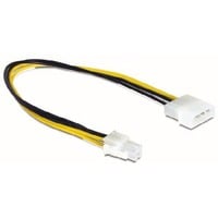 DeLOCK Kabel P4 male > Molex 4 pin male 