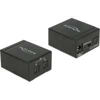 DeLOCK Switch 2x TOSLINK naar 1x TOSLINK out Zwart