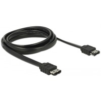 DeLOCK eSATA 3Gb/s > eSATA kabel Zwart, 2 meter