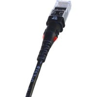 Patchsee Netwerkabel TP-6A-U/6 Zwart, 1,8 meter
