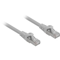 Sharkoon Cat.6a netwerkkabel Grijs, 0,5 meter, SFTP, RJ-45, Halogeenvrij