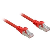 Sharkoon Netwerkabel SFTP, RJ-45 met Cat.6a Rood, 5 meter, Halogeenvrij
