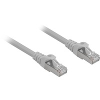 Sharkoon Patchkabel SFTP, RJ-45 met Cat.6a Grijs, 15 meter, Halogeenvrij