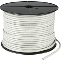 goobay Cat.5e netwerkkabel Grijs, 100 meter, F/UTP, RJ-45, Kabelrol, Flexibel