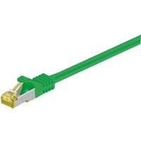 goobay Cat.7 netwerkkabel Groen, 2 meter, S/FTP (PIMF), RJ-45