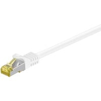 goobay Cat.7 netwerkkabel Wit, 1,5 meter, S/FTP, RJ-45