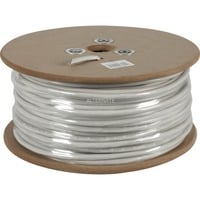 goobay Netwerkabel RJ-45 S/FTP met Cat.6 Grijs, 100 meter, Kabelrol