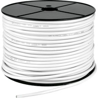 goobay Netwerkkabel RJ-45 SF/UTP met Cat.5e Grijs, 100 meter, Kabelrol, Flexibel