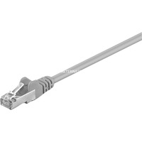 goobay Patchkabel RJ-45 F/UTP met Cat.5e Grijs, 15 meter