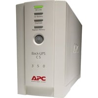 APC Back-UPS 350VA noodstroomvoeding Beige, 4x C13 uitgang, USB, BK350EI, Retail