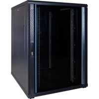 DSI 22U serverkast met glazen deur - DS8022 server rack Zwart, 800 x 1000 x 1200mm