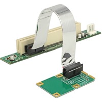 DeLOCK Riser Card Mini PCI Express > 1 x PCI met flexibele kabel 