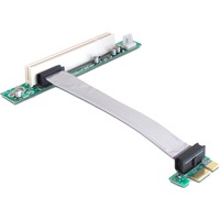 DeLOCK Riser Card PCI Express x1 > 1 x PCI met flexibele kabel 
