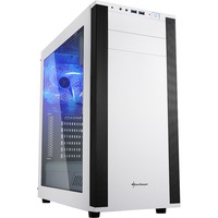 Sharkoon M25-W 7.1 midi tower behuizing Wit | 2x USB-A | Window