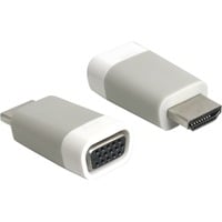 DeLOCK HDMI naar VGA adapter Grijs