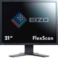 EIZO FlexScan S2133-BK 21.3" monitor Zwart, DisplayPort, VGA, DVI-D, 2x USB-A, USB-B