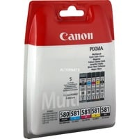 Canon PGI-580/CLI-581 BK/C/M/Y Multipack inkt