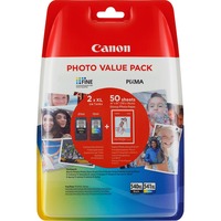 Canon PG-540XL/CL-541XL 50x Photo Paper Value Pack inkt 