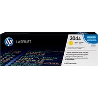 HP 304A gele LaserJet tonercartridge (CC532A) Geel, Geel, Retail