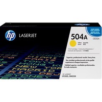 HP 504A gele LaserJet tonercartridge (CE252A) Geel, Geel