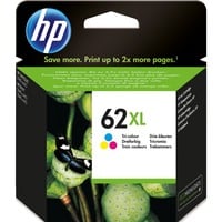 HP 62XL Kleur Inktcartridge C2P07AE, XL, Kleur
