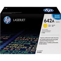 HP 642A gele LaserJet tonercartridge CB402A Geel, Geel, Retail