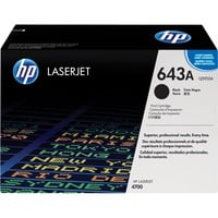 HP 643A zwarte LaserJet tonercartridge (Q5950A) Zwart, Zwart, Retail