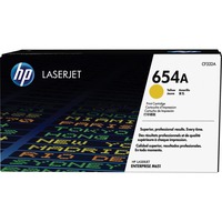 HP 654A gele LaserJet tonercartridge (CF332A) 
