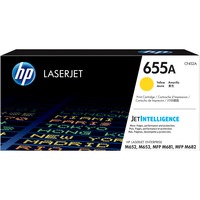 HP 655A gele LaserJet tonercartridge (CF452A)