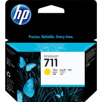 HP 711 Inktcartridge CZ132A, Geel