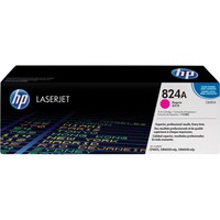 HP 824A magenta LaserJet tonercartridge (CB383A) Magenta, Retail