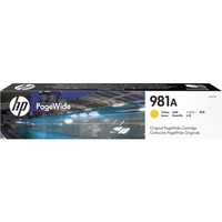 HP 981A Originele PageWide Cartridge  inkt J3M70A, Geel