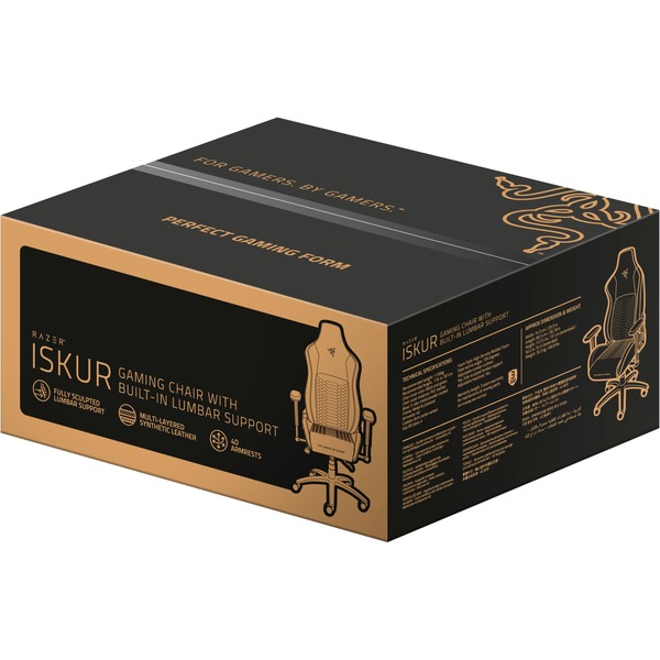 Razer Iskur Gaming Chair gamestoel Zwart/groen