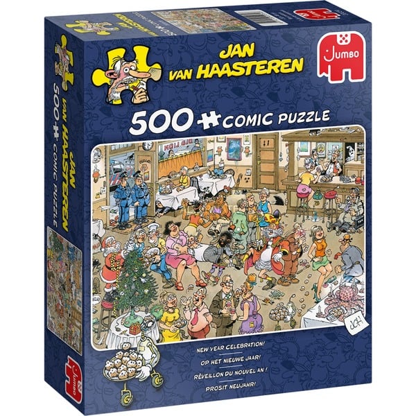 hop Transparant analogie Jumbo Jan van Haasteren - Op het nieuwe jaar! puzzel 500 stukjes
