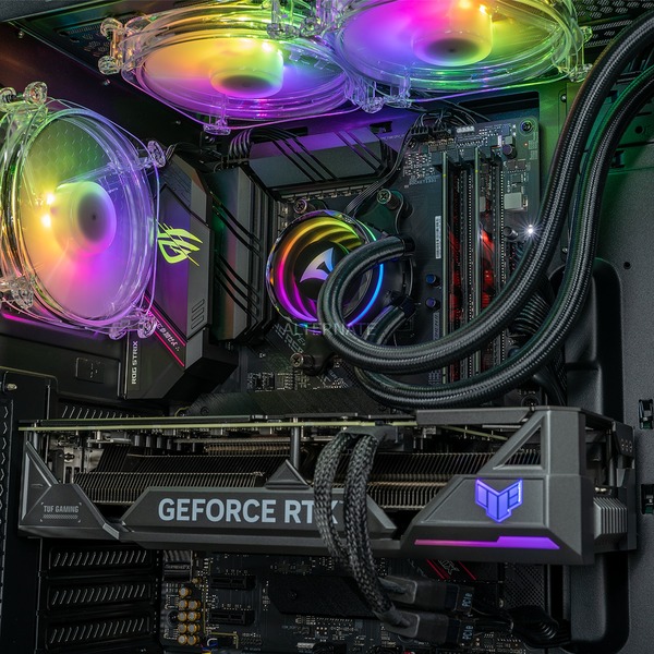 ALTERNATE Gamer Starter R54070TI gaming pc Zwart Ryzen 5 5600X RTX