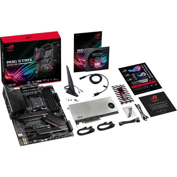 ASUS ROG STRIX B550-XE GAMING WIFI, socket AM4 moederbord RAID, Gb-LAN ...