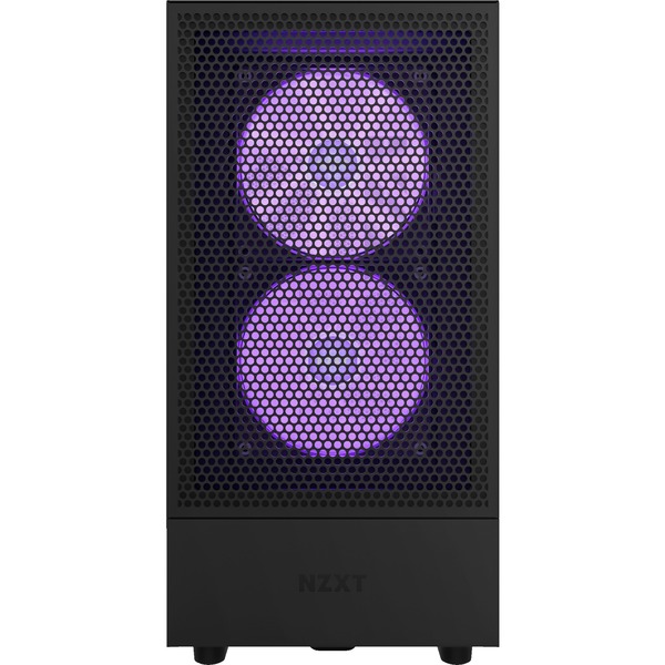 NZXT H5 Flow RGB All Black midi tower behuizing Zwart (mat) 1x USBA