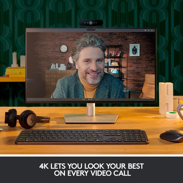 Logitech BRIO STREAM webcam Zwart