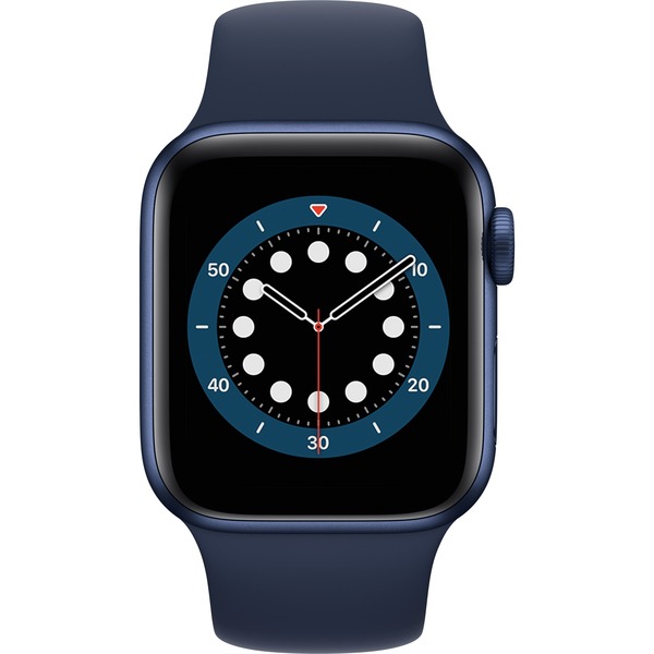 Apple Watch Series 6 smartwatch blauw/donkerblauw, 40 mm, Aluminium, Wifi