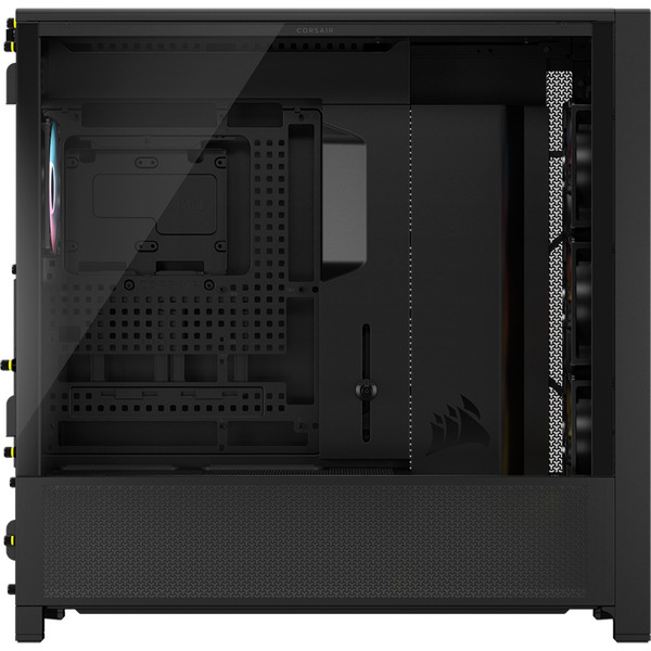 CORSAIR FRAME 4000D Modulaire Mid–Tower ATX PC–behuizing – Hoge Luchtstroom, InfiniRail™ Ventilatorbevestigingssysteem, ASUS BTF, MSI Project Zero, Gigabyte Project Stealth – Zwart CORSAIR FRAME 4000D Modulaire Mid–Tower ATX PC–behuizing – Hoge Luchtstroom, InfiniRail™ Ventilatorbevestigingssysteem, ASUS BTF, MSI Project Zero, Gigabyte Project Stealth – Zwart