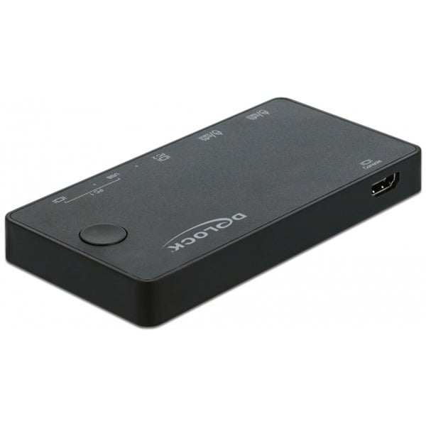 DeLOCK HDMI / USBC KVM Switch 4K 60 Hz met USB 2.0 kvmswitch