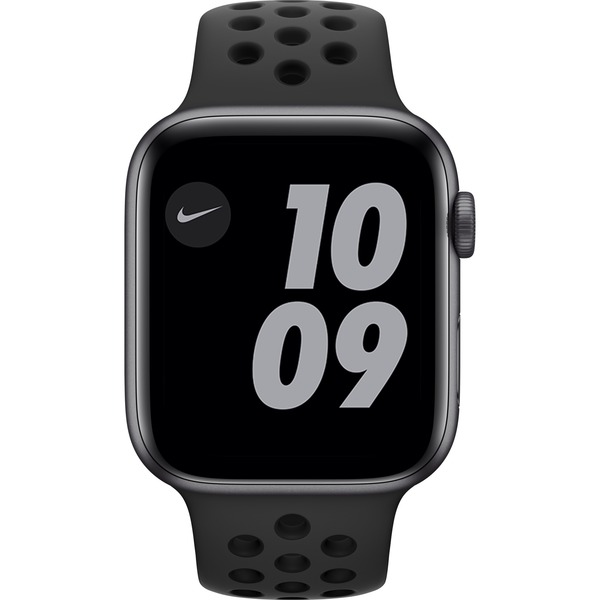 Apple Watch SE Nike smartwatch Grijs/antraciet, 44 mm, Aluminium, Wifi