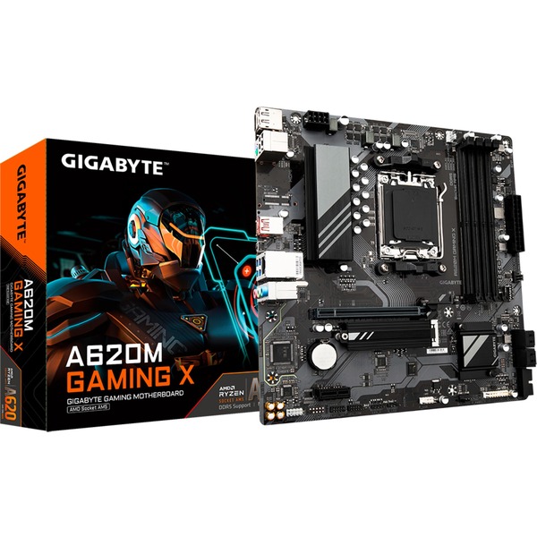 GIGABYTE A620M GAMING X (rev. 1.0), socket AM5 moederbord RAID, GbLAN
