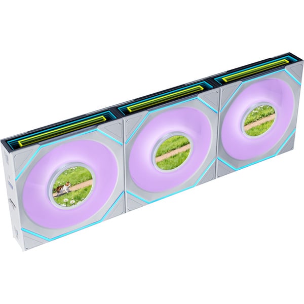 Lian Li SL-INF LCD FLEX, pack de 3 ventilateurs de boîtier reverse