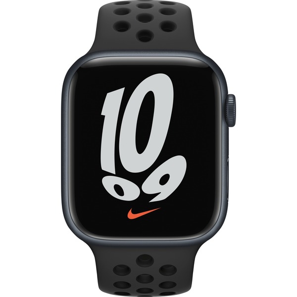Apple Watch Series 7 Nike smartwatch Zwart/antraciet, 45 mm, Aluminium,  Wifi, Cellular