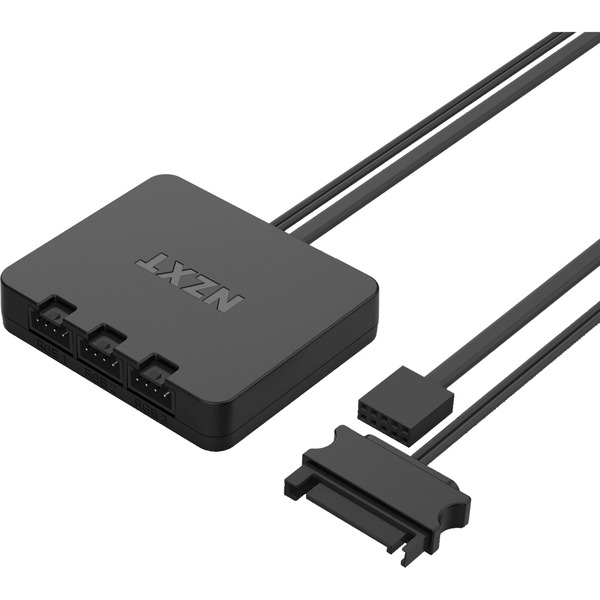 NZXT F120 RGB Core Triple Pack case fan Wit, 3 stuks, 4pins PWM fan